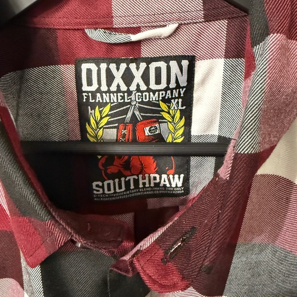 Dixxon Flannel "Southpaw", size XL - Picture 2 of 2